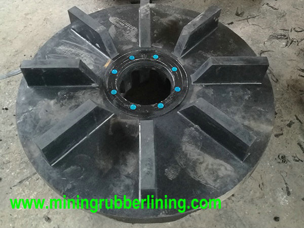 Flotation Machine Rubber Rotor , Stator , Impeller China Factory